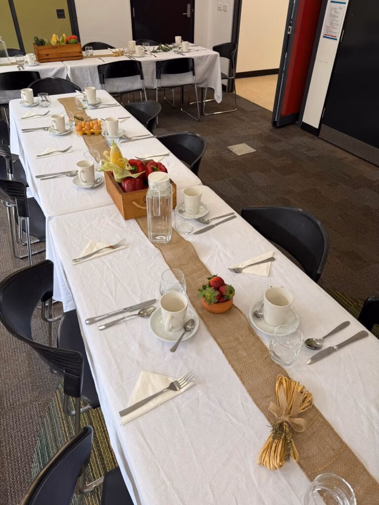 Themed table setting